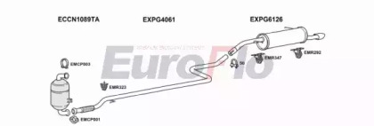 Система выпуска ОГ EuroFlo PG20716D 3001C